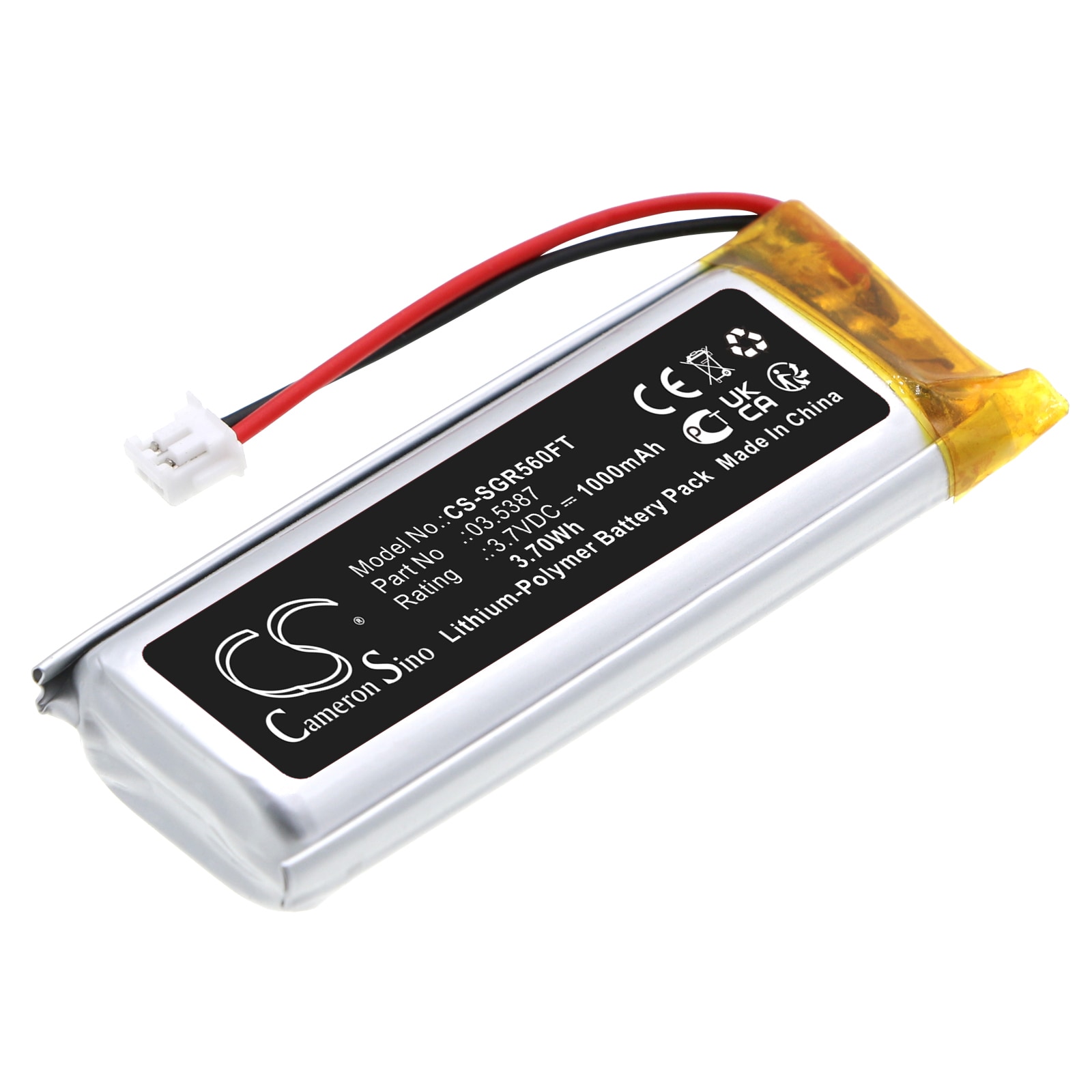 Batteri til lommelygte til SCANGRIP Mini Slim, 03.5610