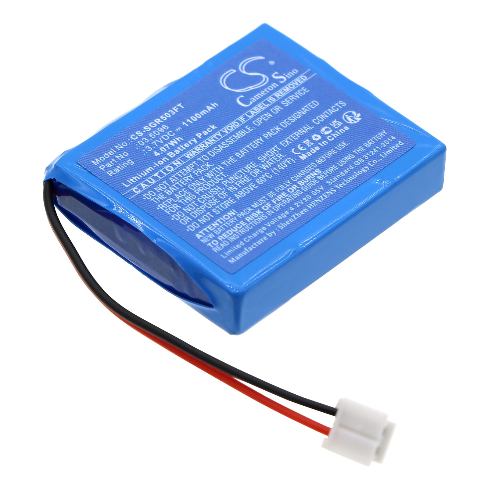 Batteri til lommelygte til SCANGRIP Miniform 03.5036