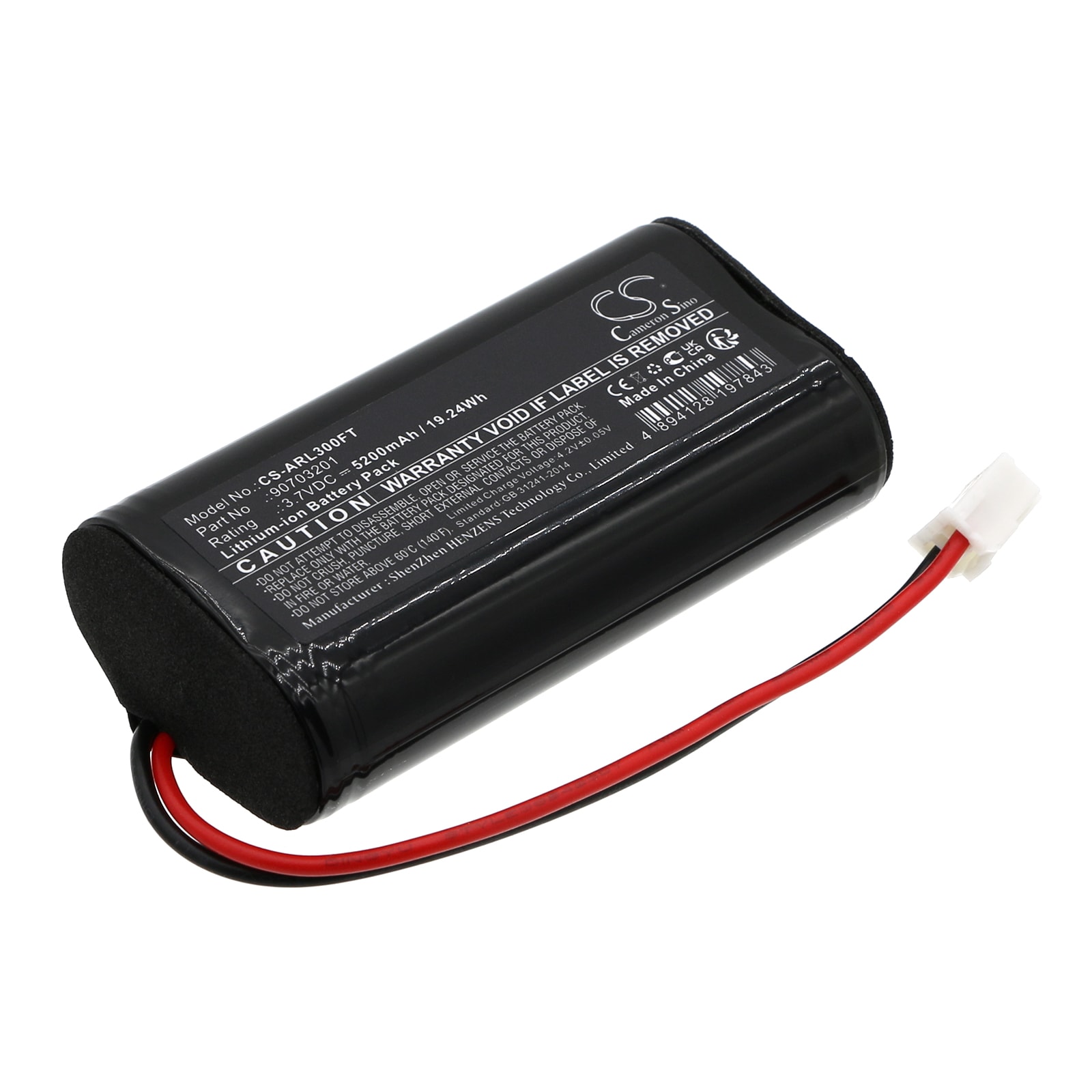 Batteri til lommelygte til ADARO Adalit L-3000, Adalit L-3000 Power, IL-300