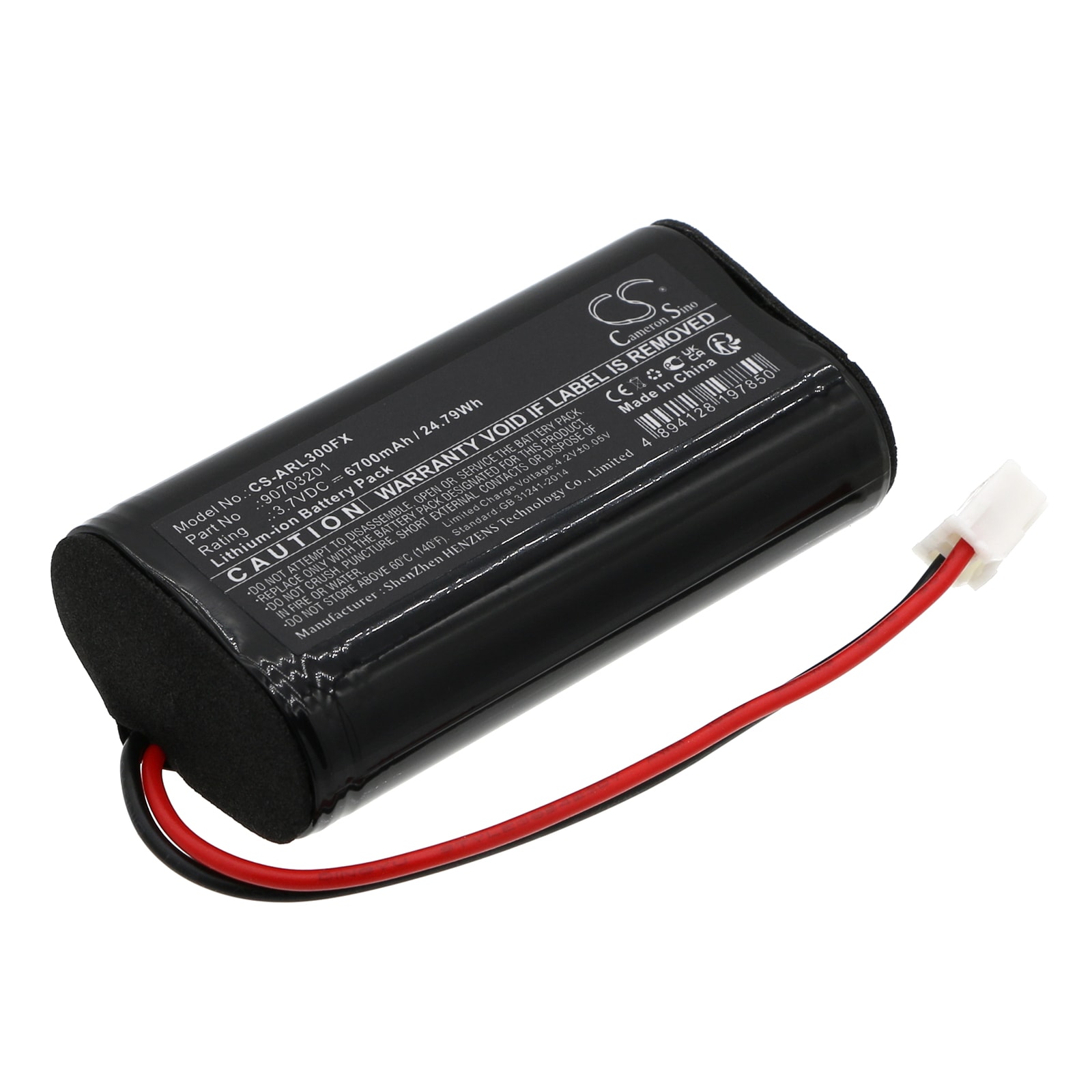 Batteri til lommelygte til ADARO Adalit L-3000, Adalit L-3000 Power, IL-300