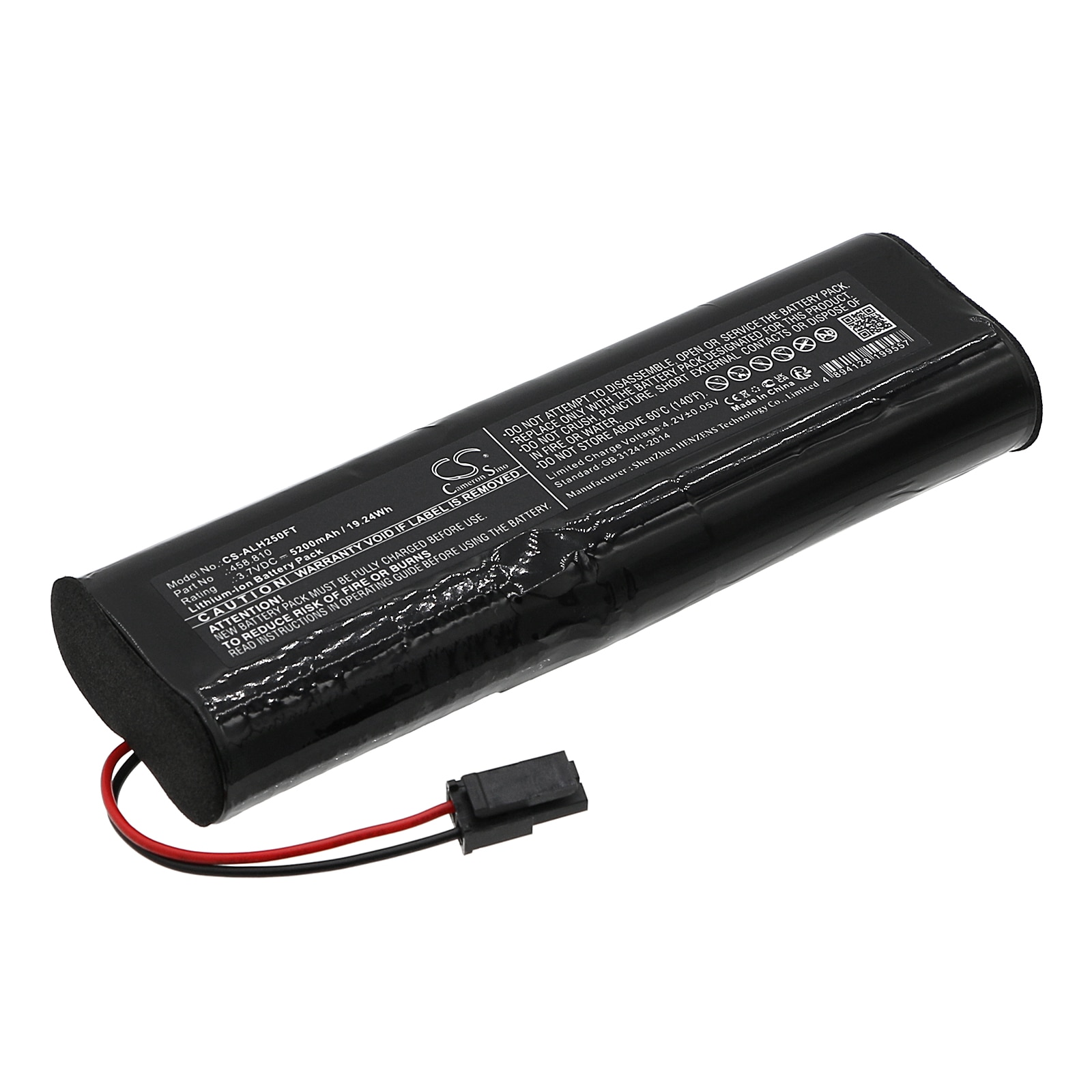 Batteri til lommelygte til Acculux HL25EX ex