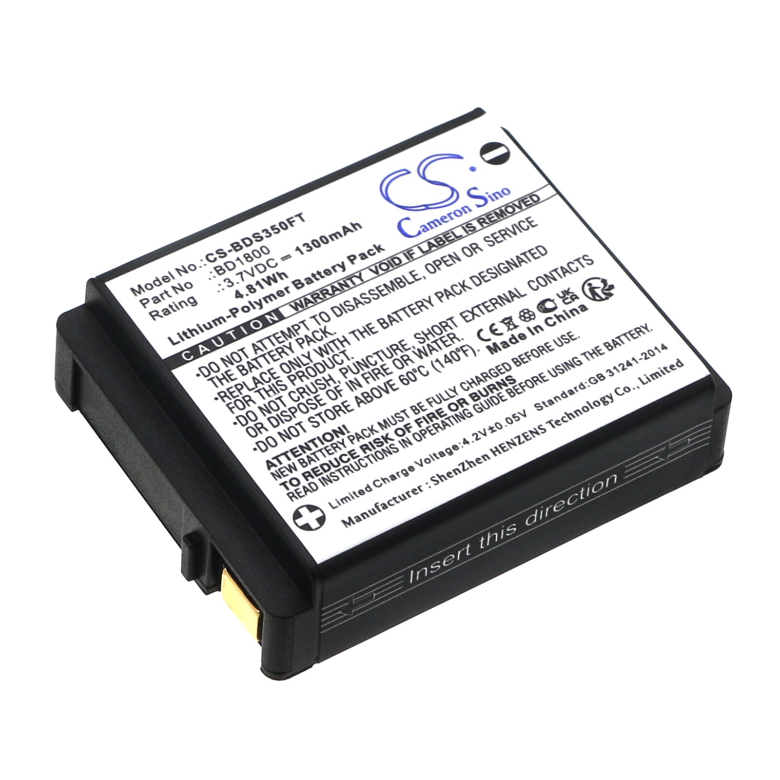 Batteri til lommelygte til Nitecore UT27
