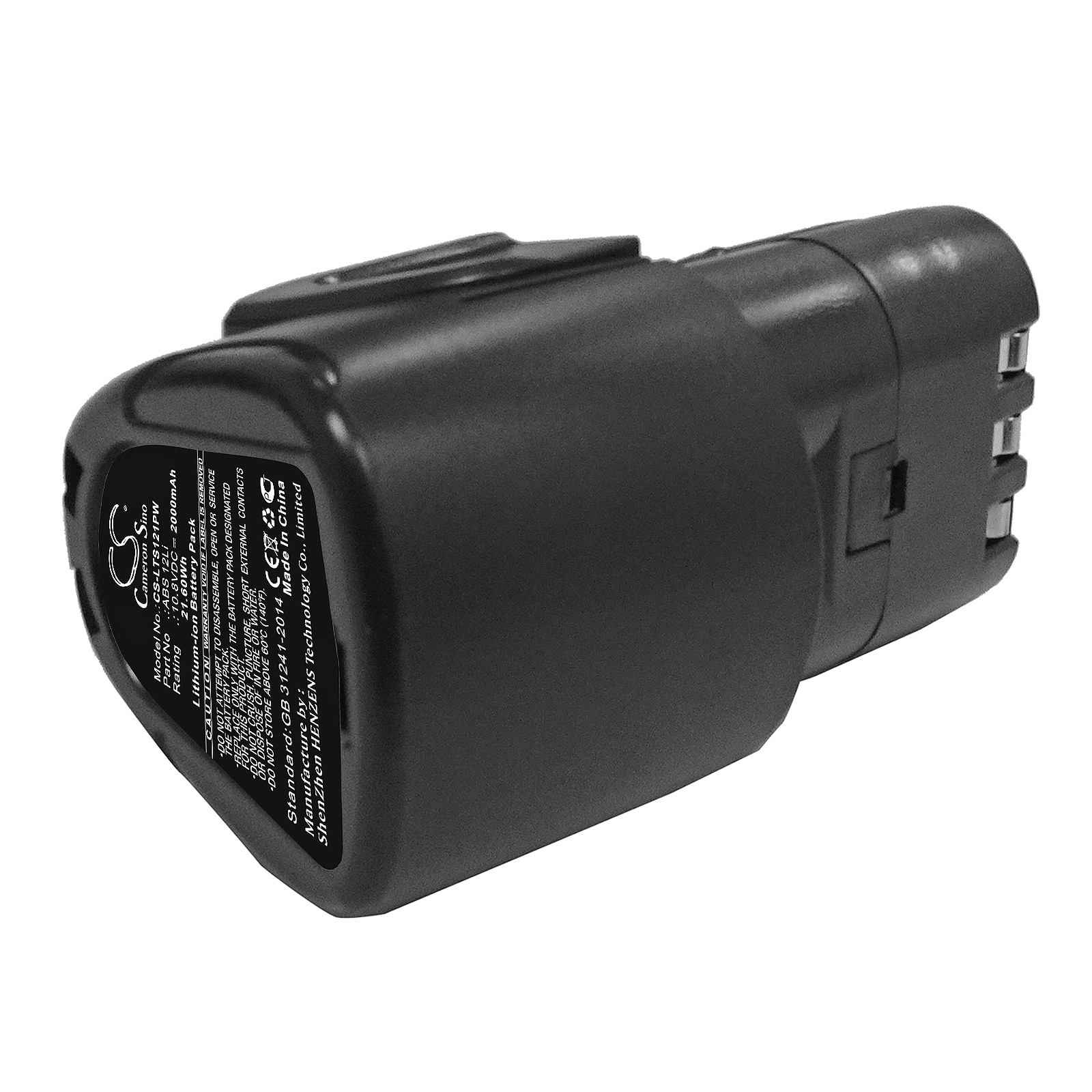 Batteri til LUX-TOOLS ABS 12Li 396951 elværktøj