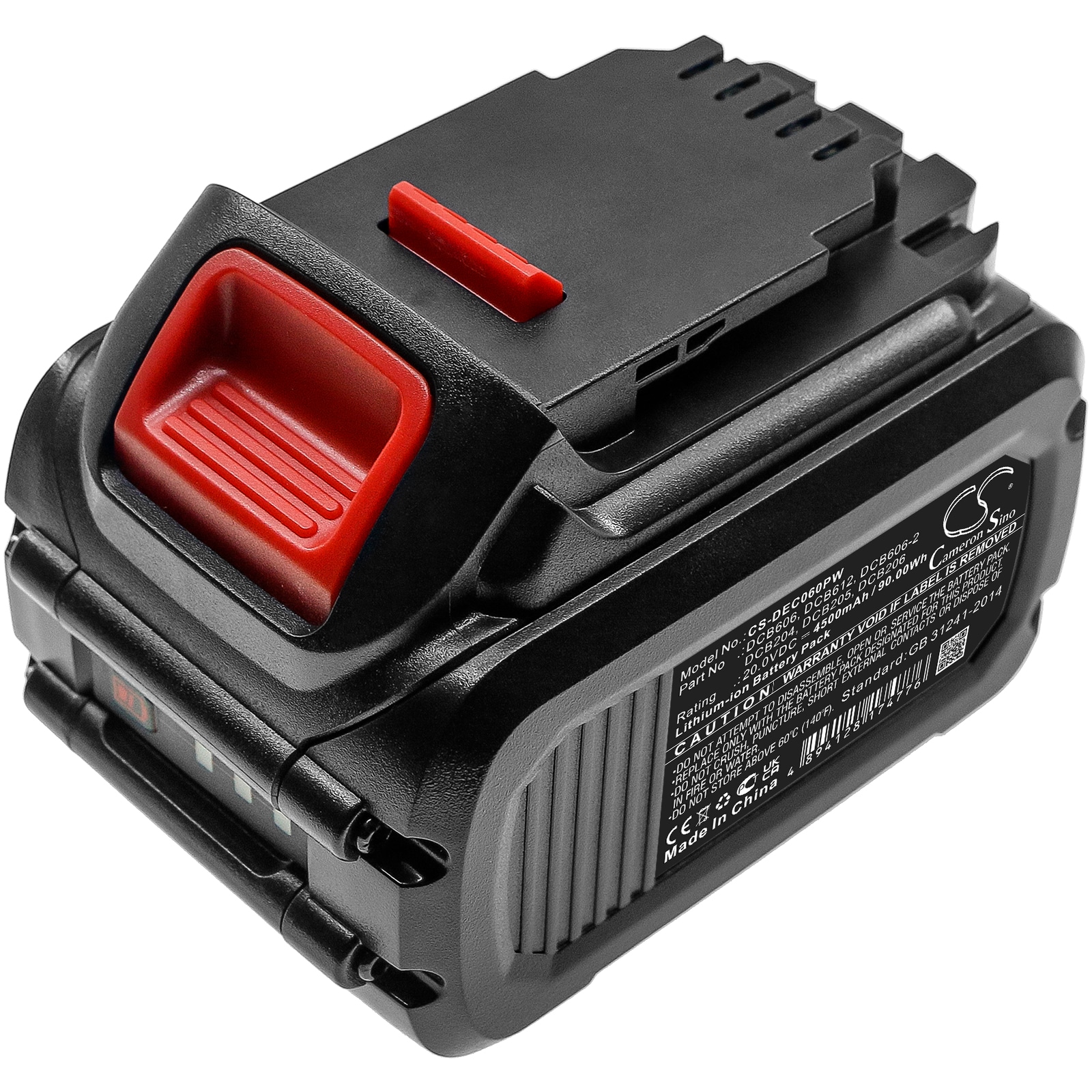 Batteri til elværktøj til DeWalt 20V MAX, 60V MAX, 120V MAX og andre.