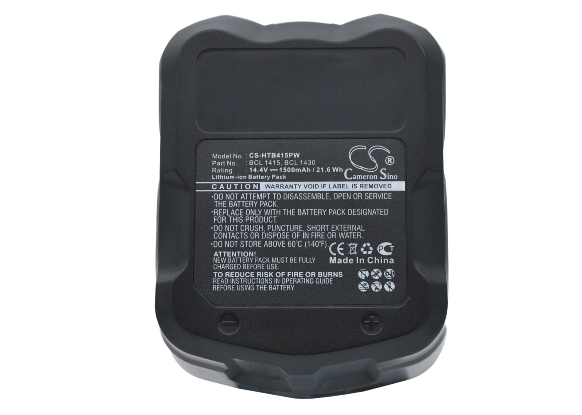 Batteri til elværktøj til HITACHI C-2, DS 14DV / Batteri til elværktøj / Li-ion-batteri 14,4 V