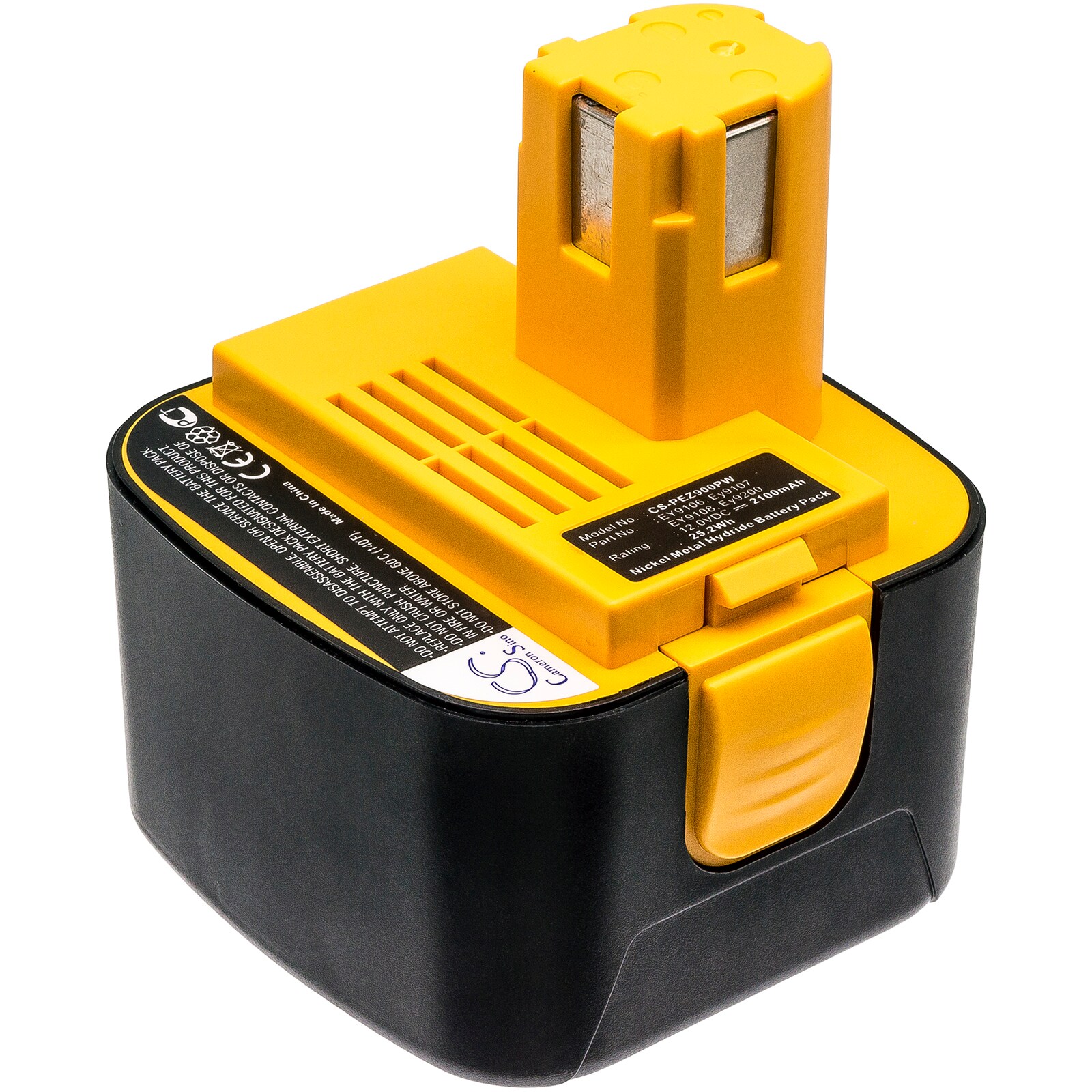 Batteri til elværktøj til Panasonic EY6107, EY6470NQ, EY6903NQ og andre.