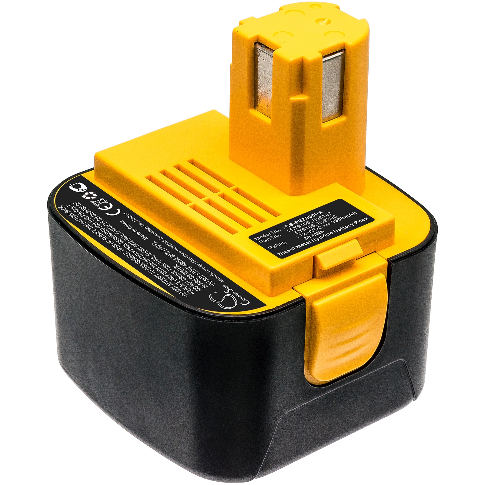 Batteri til elværktøj til Panasonic EY6107, EY6470NQ, EY6903NQ og andre.