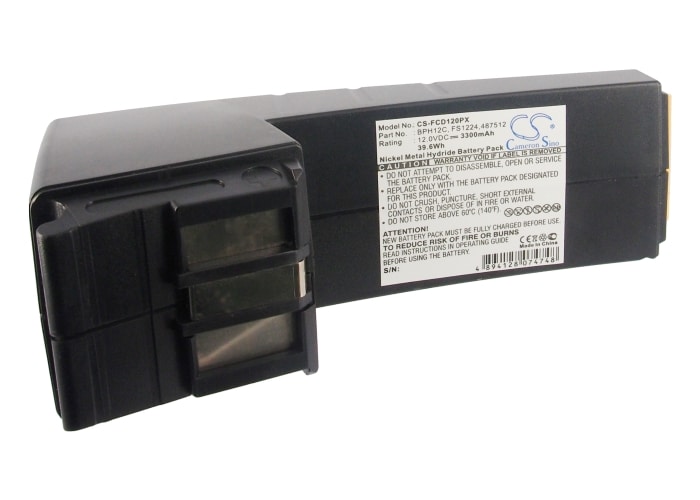 Batteri til elværktøj til Festool CCD12, CCD12v, CCD12ES osv.