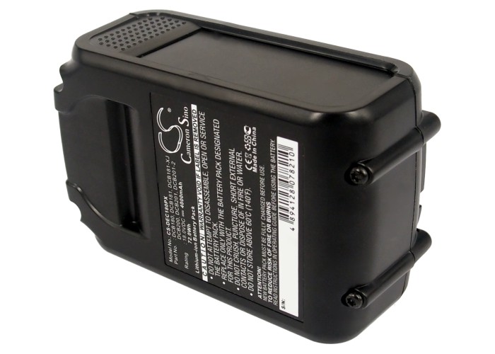 Batteri til elværktøj til DeWalt XR Li-Ion 18V, DCD740, DCD740B og andre.