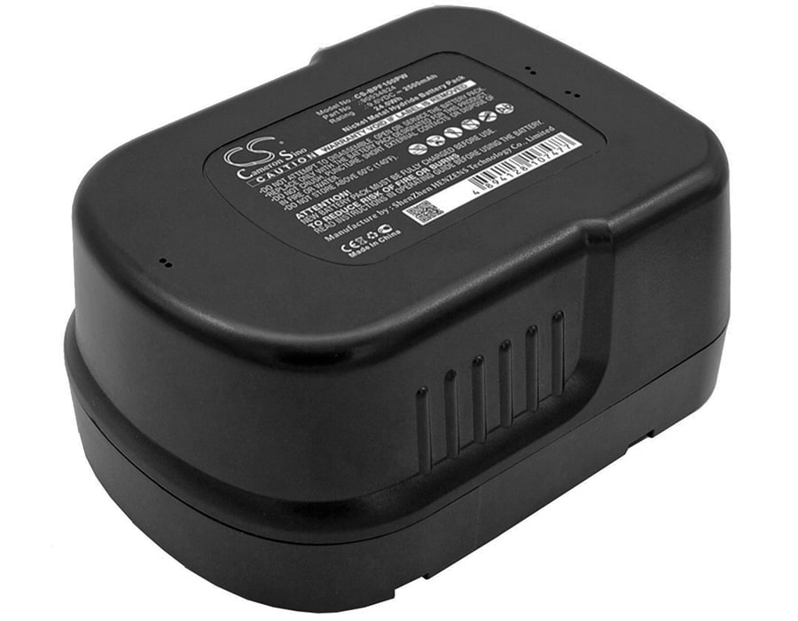 Elværktøjsbatteri til Black & Decker HPB96, FSB96, GC960 og andre.