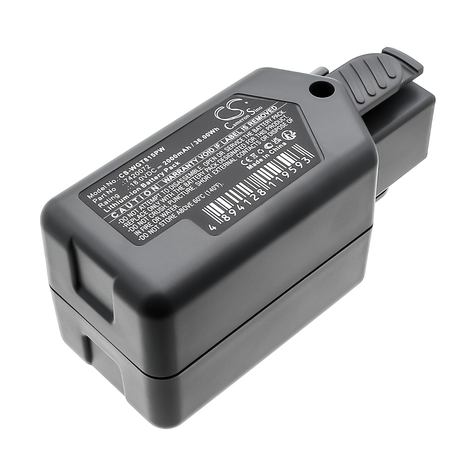 Batteri til elværktøj til WOLF Garten Li-ion Power GTB 815 Trimmer, 7420096 og andre