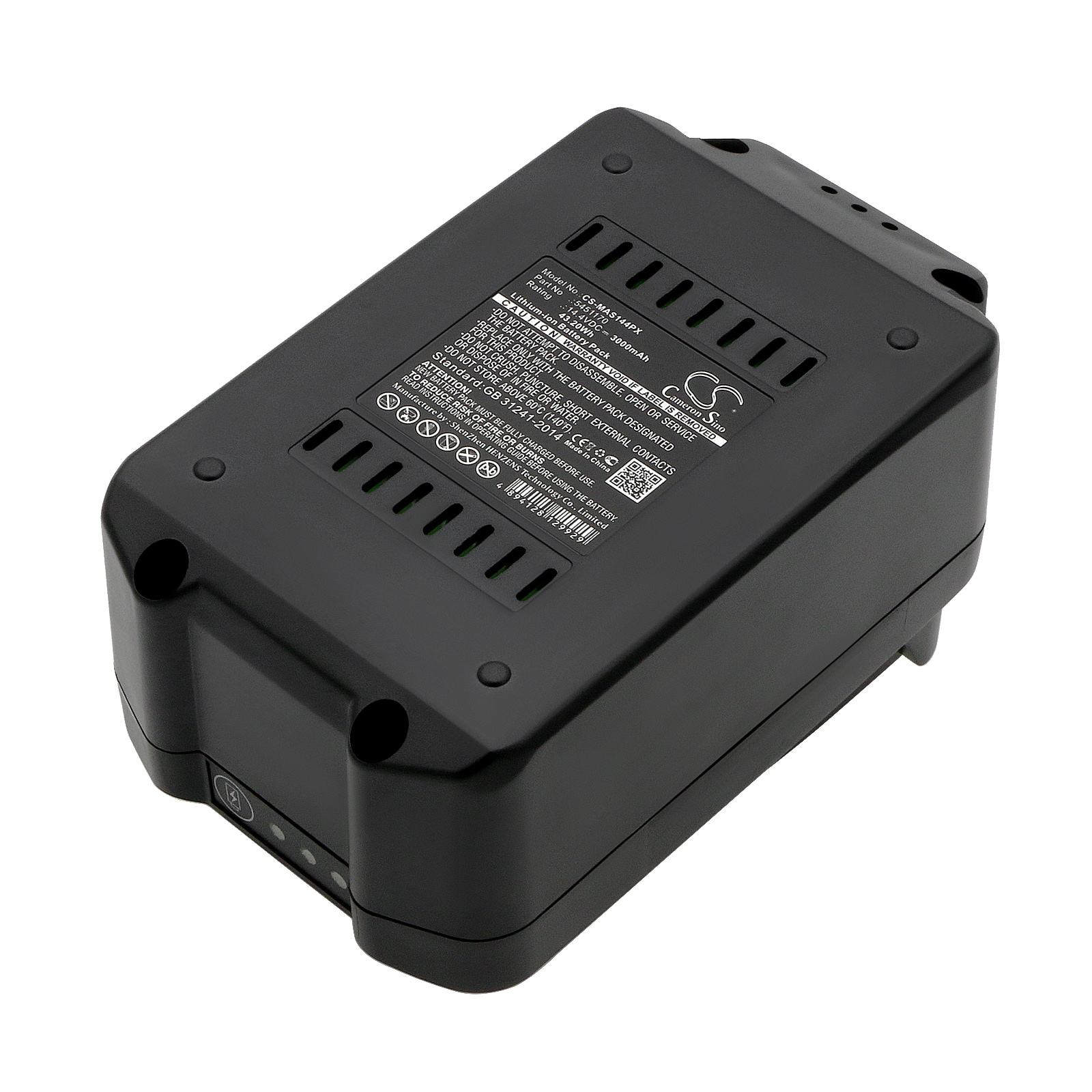 Batteri til Meister Craft MAS144, MAS144VL, 5450880 elværktøj