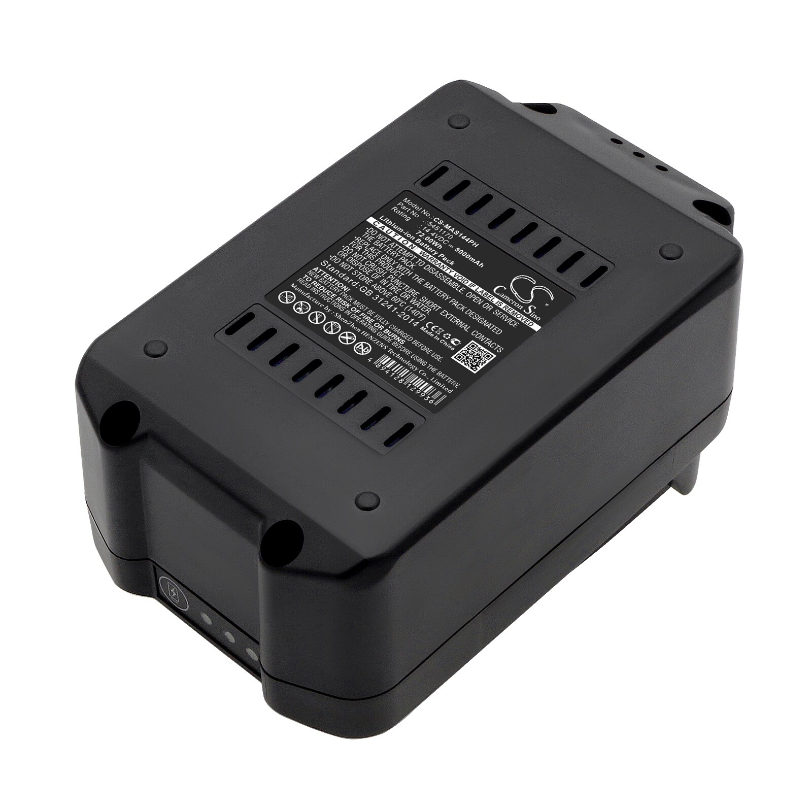 Batteri til Meister Craft MAS144, MAS144VL, 5450880 elværktøj