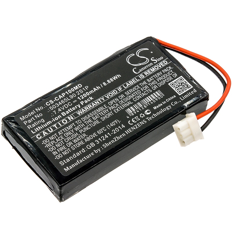 Batteri til medicinsk udstyr til CHARMCARE ACCURO TABLETOP PULSE OXIMETER