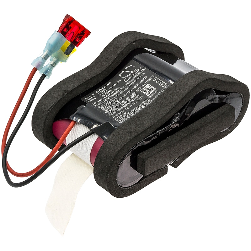Batteri til medicinsk brug til Welch-Allyn CP200 ECG, CP1OO, CP2OO osv.