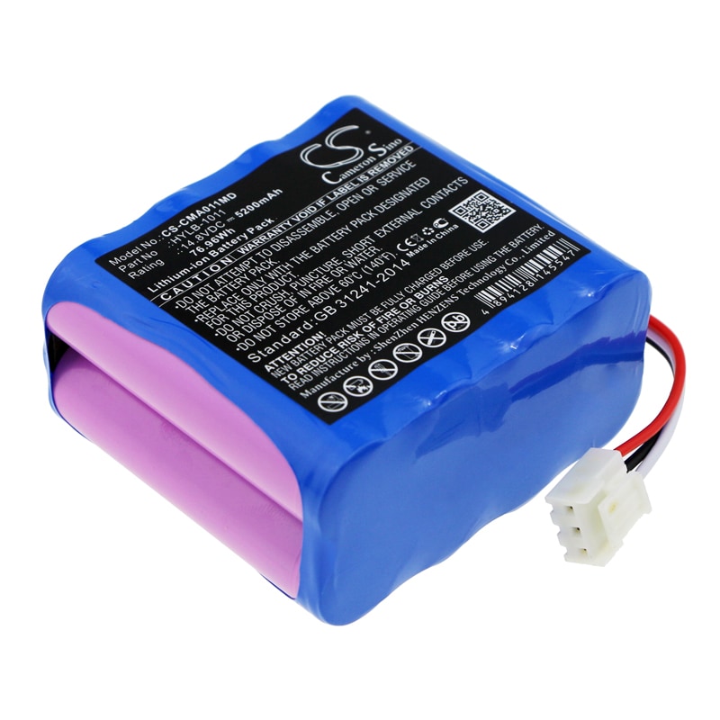 Batteri til medicinsk udstyr til COMEN Star 5000, Star 5000C, Star 5000E osv.