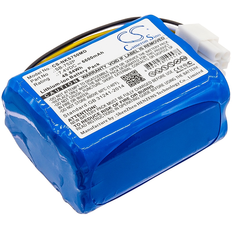 Batteri til medicinsk udstyr til Nihon Kohden SVM-7501