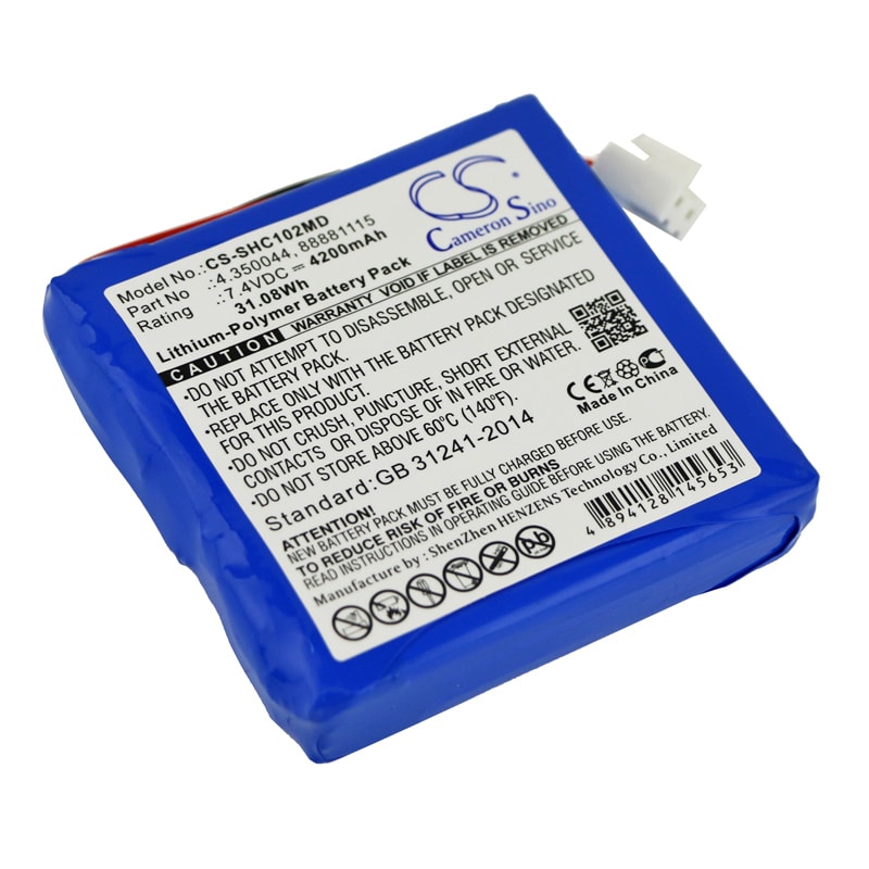 Batteri til medicinsk til Schiller Cardiovit MS-2007