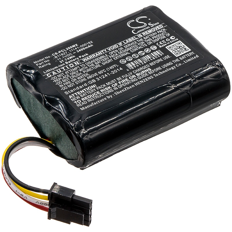 Batteri til medicinsk udstyr til Physio-Control LifePak 20 Defibrillato, LifePak 20 Code og andre.