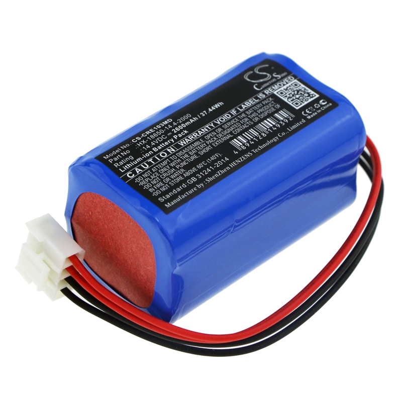 Batteri til medicinsk udstyr til Carewell ECG-1103, ECG-1103B, ECG-1103G osv.