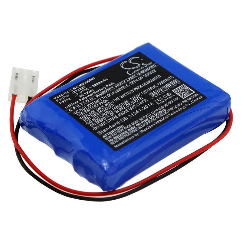 Batteri til medicinsk udstyr til CONTEC ECG-300G, ECG300GT