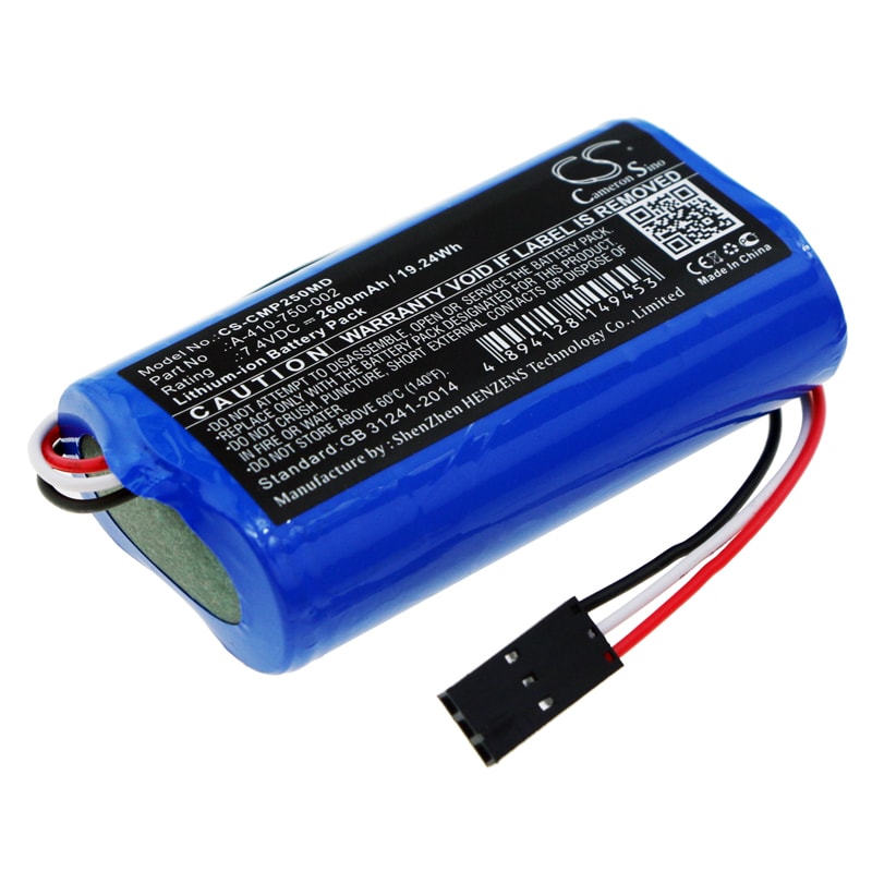 Batteri til medicinsk udstyr til COSMED Pony FX NTA2531