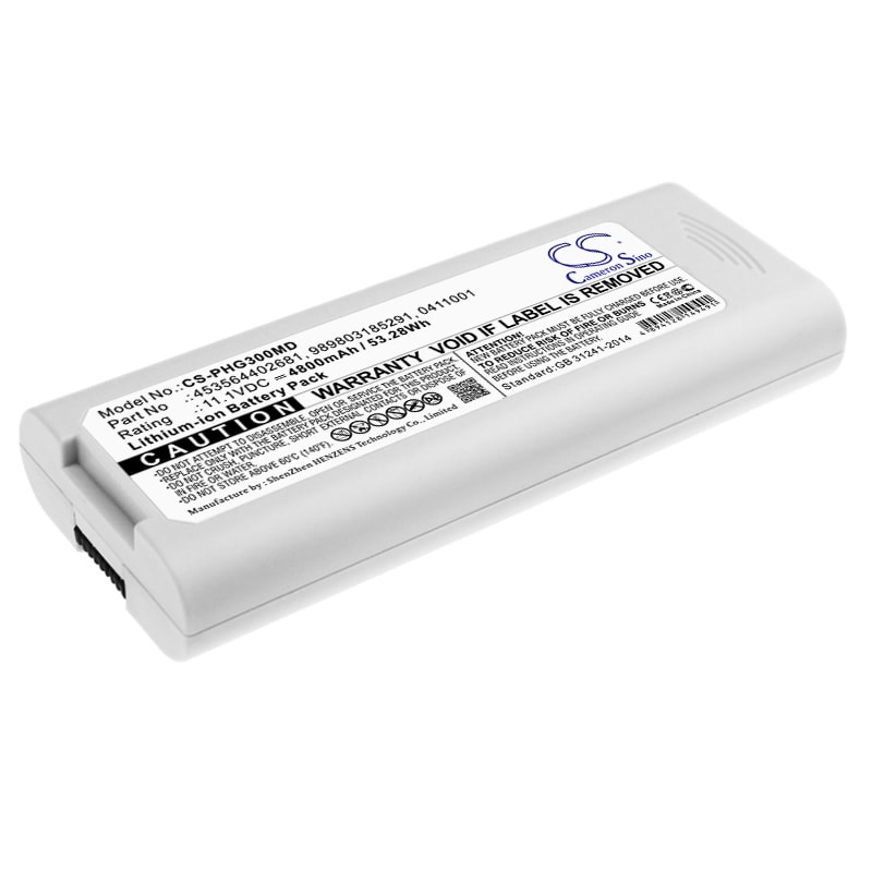 Batteri til medicinsk udstyr til Philips TC10, TC20