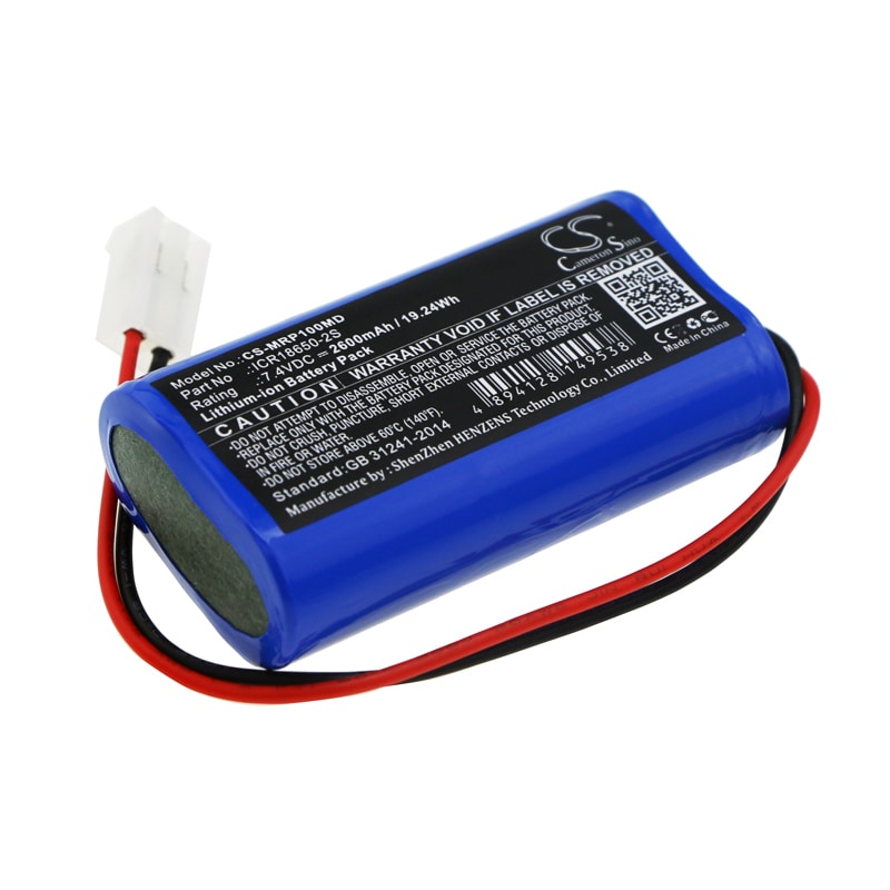 Batteri til medicinsk udstyr til Mindray SP1, SP1 sprøjtepumpe, SK-801 EX og andre.