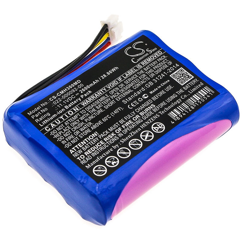 Batteri til medicinsk udstyr til COMEN H3
