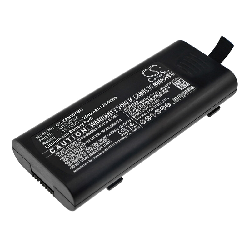 Batteri til medicinsk brug til Zondan Apollo N5, ZD120D