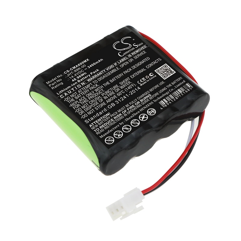 Batteri til medicinsk udstyr til COMEN CM600, CM-600