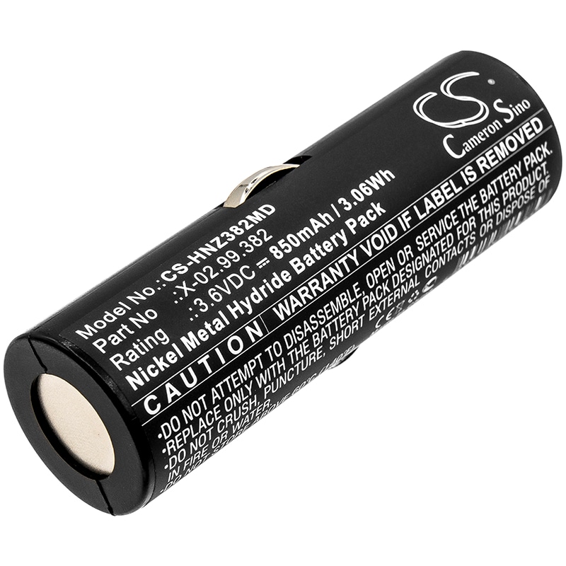 Batteri til medicinsk brug til Heine Beta Handles, oftalmoskop Beta 200 osv.