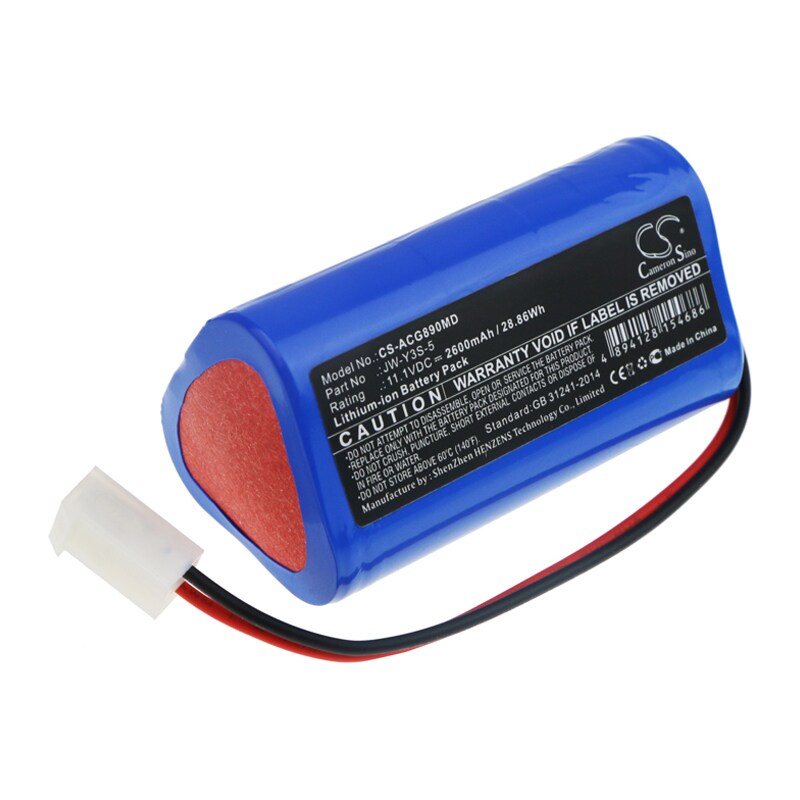 Batteri til medicinsk udstyr til AOLI ECG-8901, ECG-8903, ECG-8903A