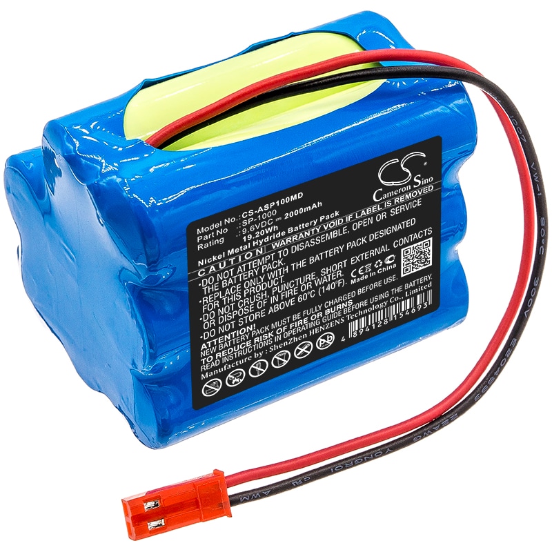 Batteri til medicinsk udstyr til Annol SP-1000