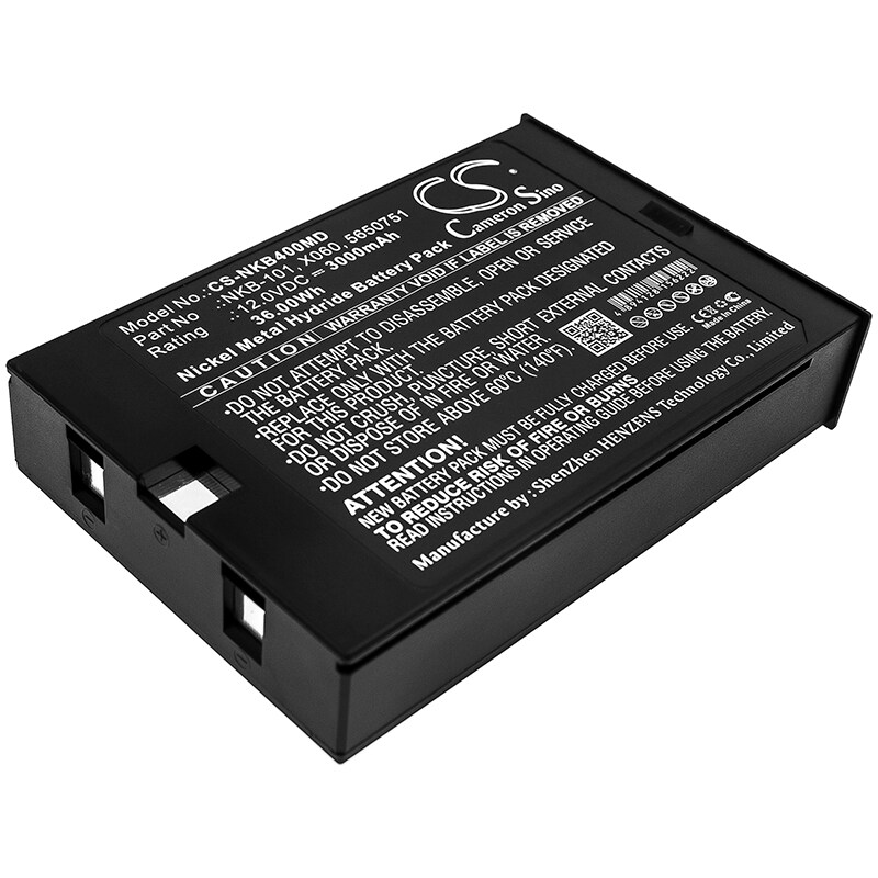 Batteri til medicinsk brug til Nihon Kohden BSM-4000, BSM-5100, TEC 825 og andre.