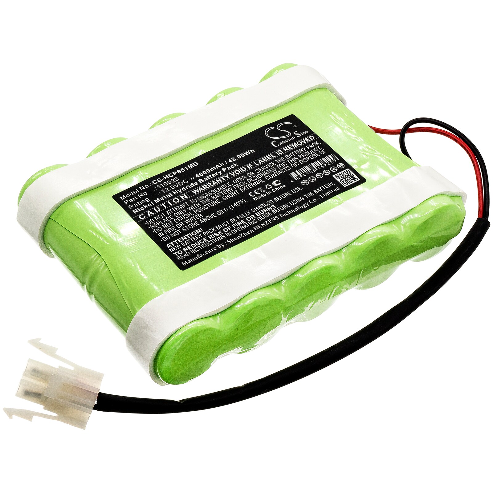 Batteri til medicinsk brug til Hellige Defi SCP851, Defi SCP852, Defibrillator SCP851 og andre.