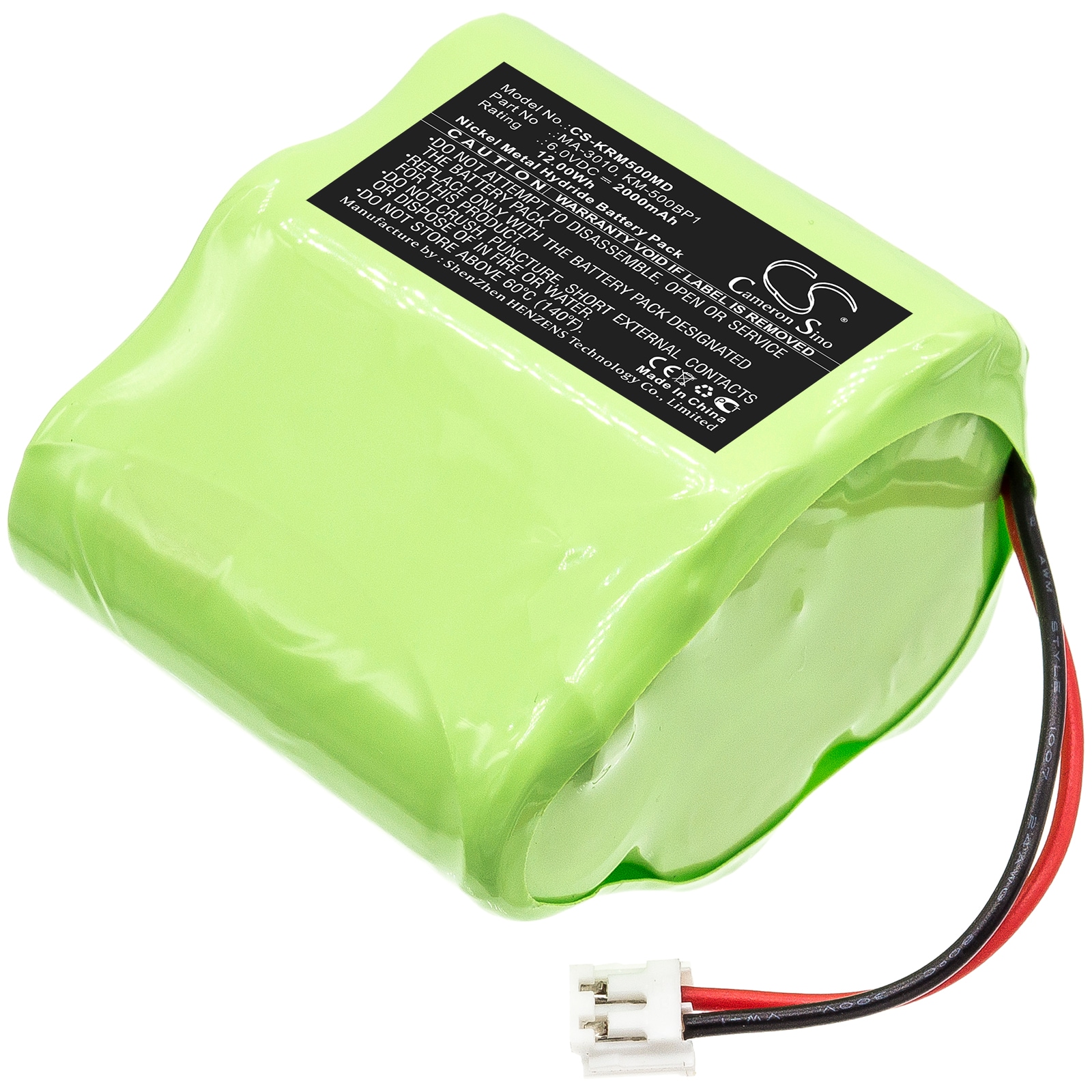 Batteri til medicinsk udstyr til Marco KM500, KM-500 Auto Keratometer
