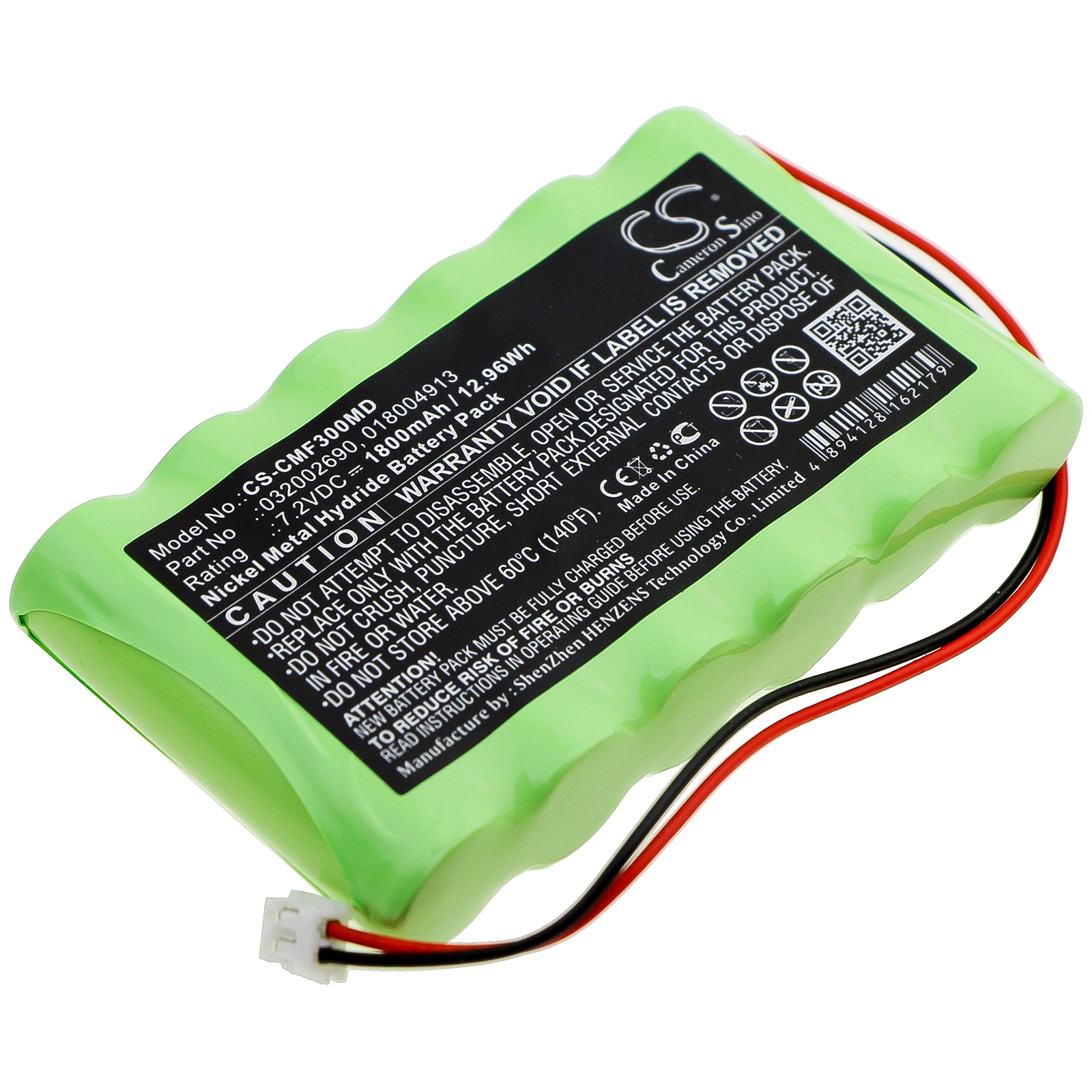 Batteri til medicinsk brug til Compex Micro, Micro+, Theta Stim osv.