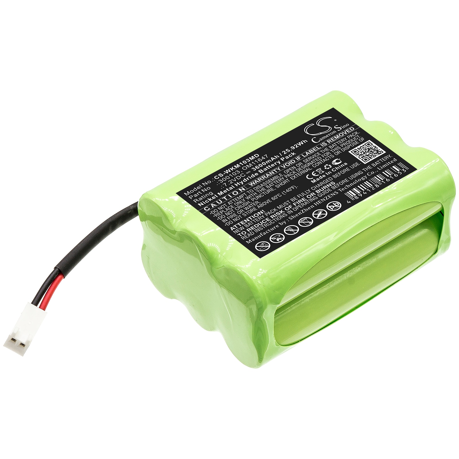 Batteri til Medical til WalkMed-infusionspumpe, Infusion Triton