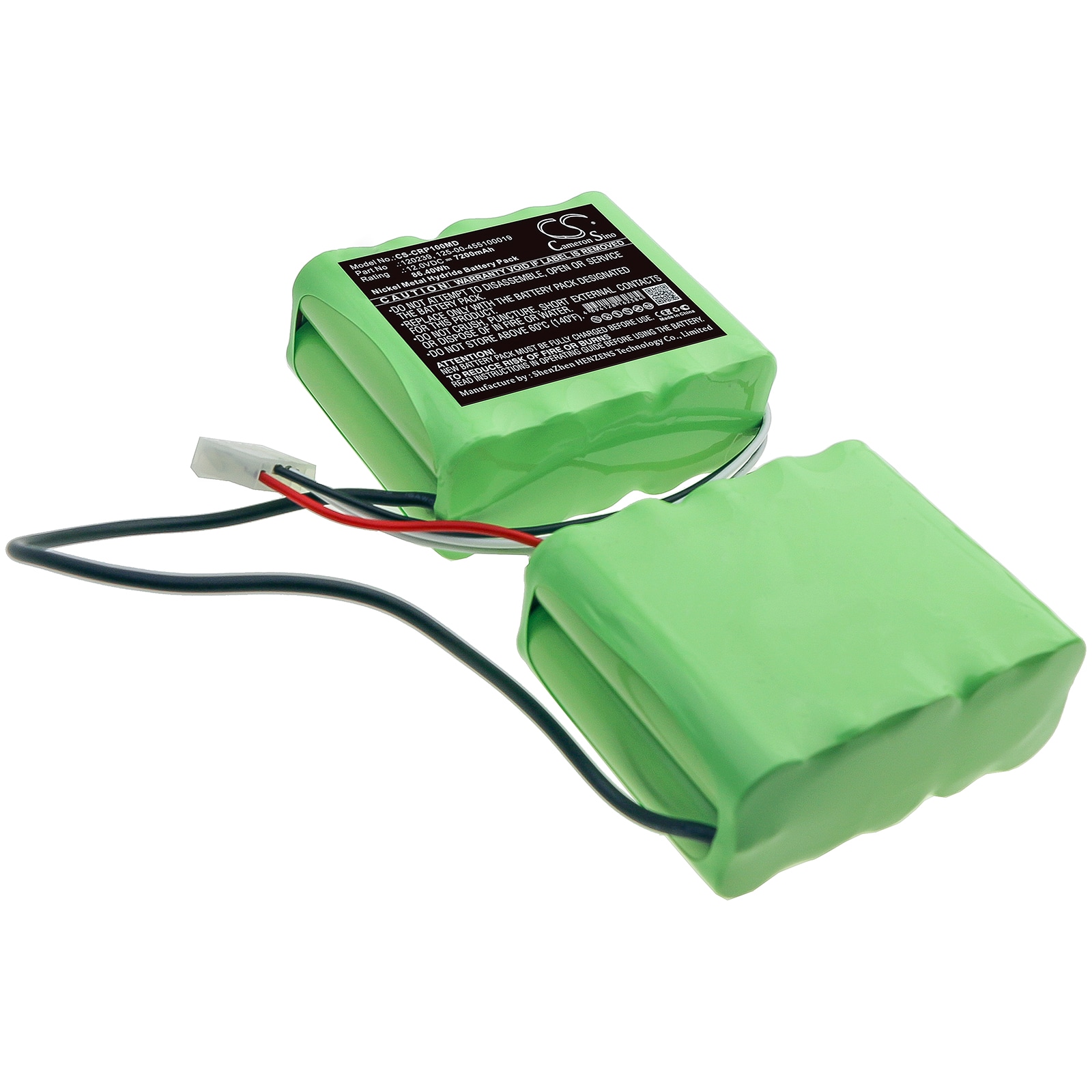Batteri til medicinsk udstyr til Criticon Dinamap Pro 1000, type MS633177K