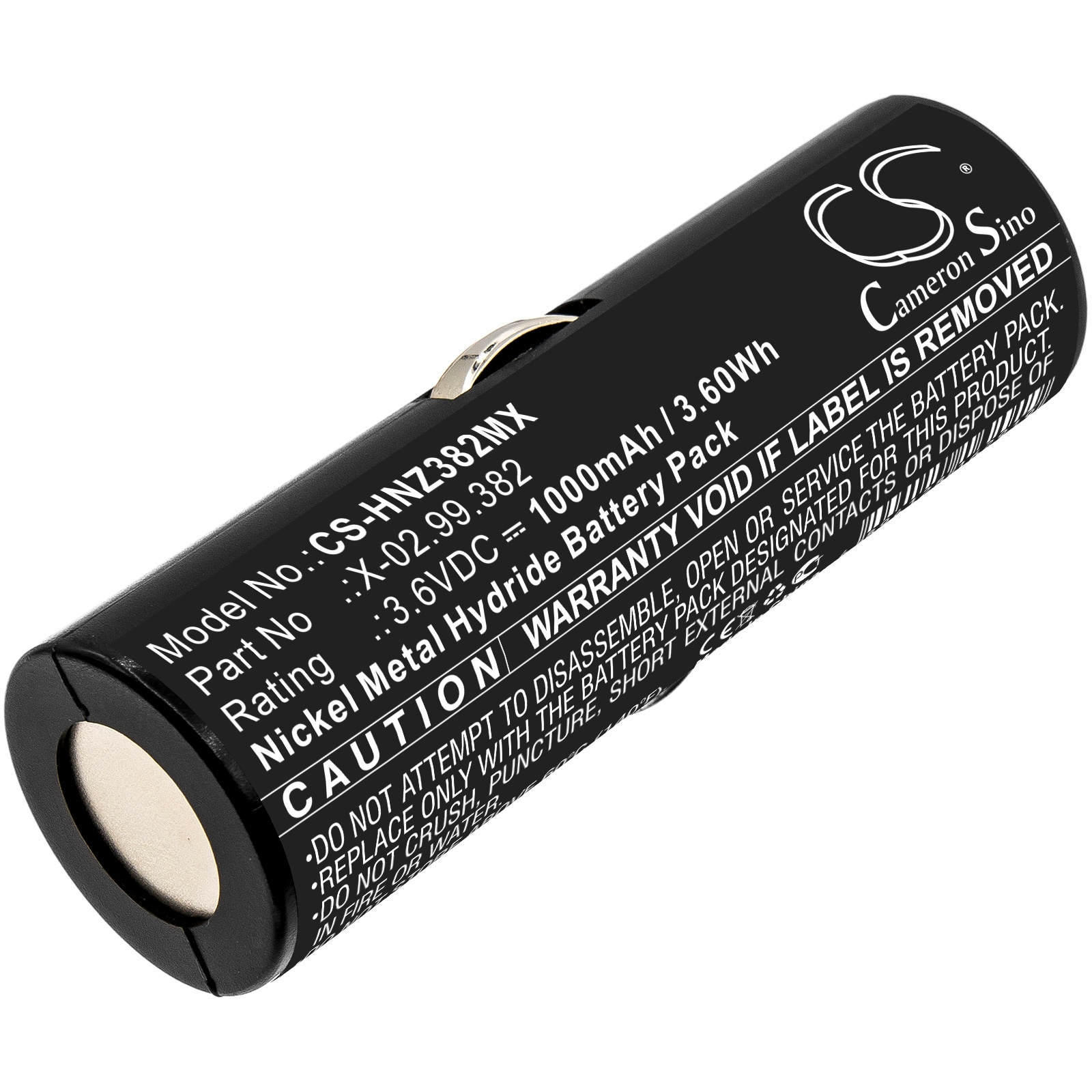 Batteri til medicinsk brug til Heine Beta Handles, oftalmoskop Beta 200 osv.