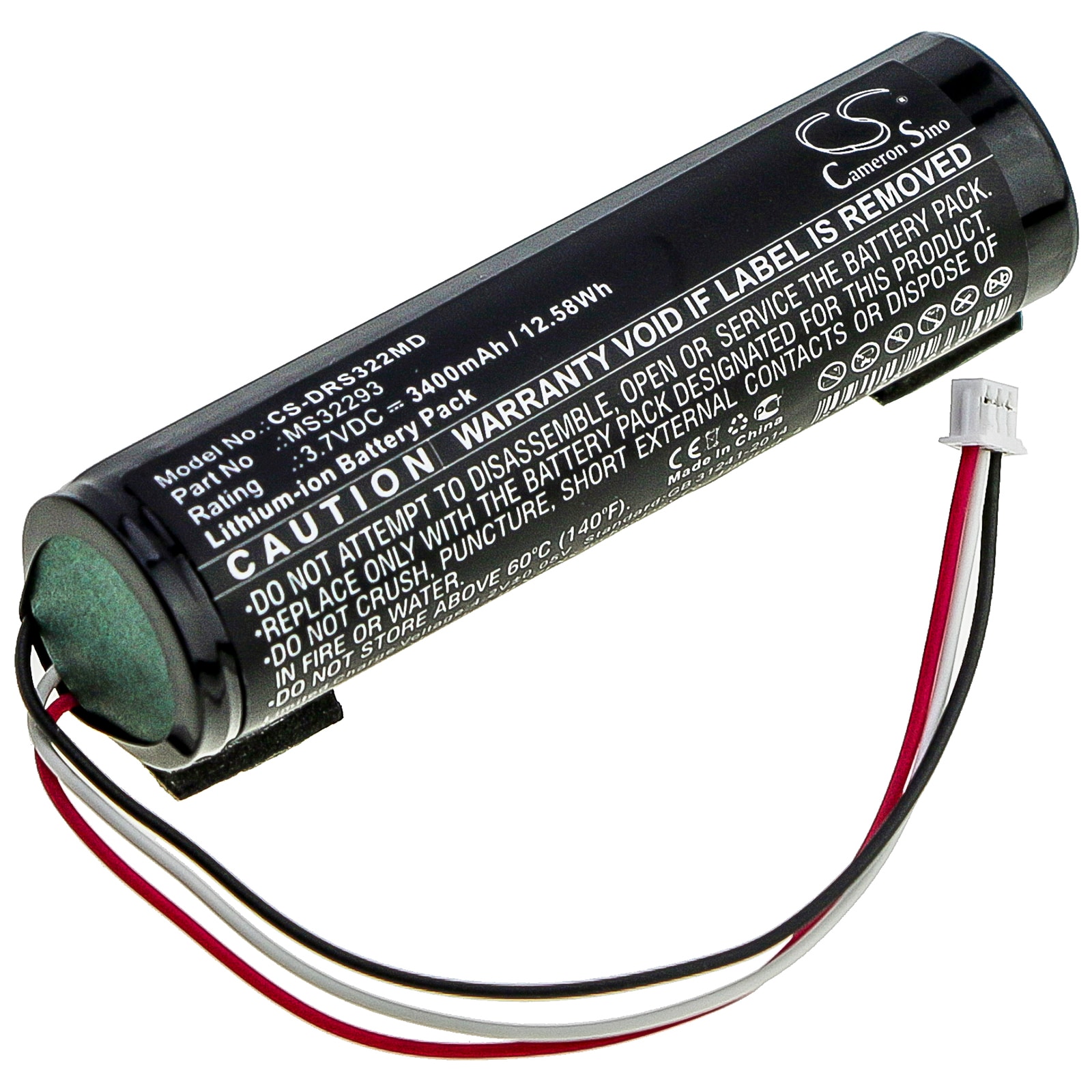 Batteri til medicinsk udstyr til Drager TOFscan Monitor, TOFScan NMT Monito