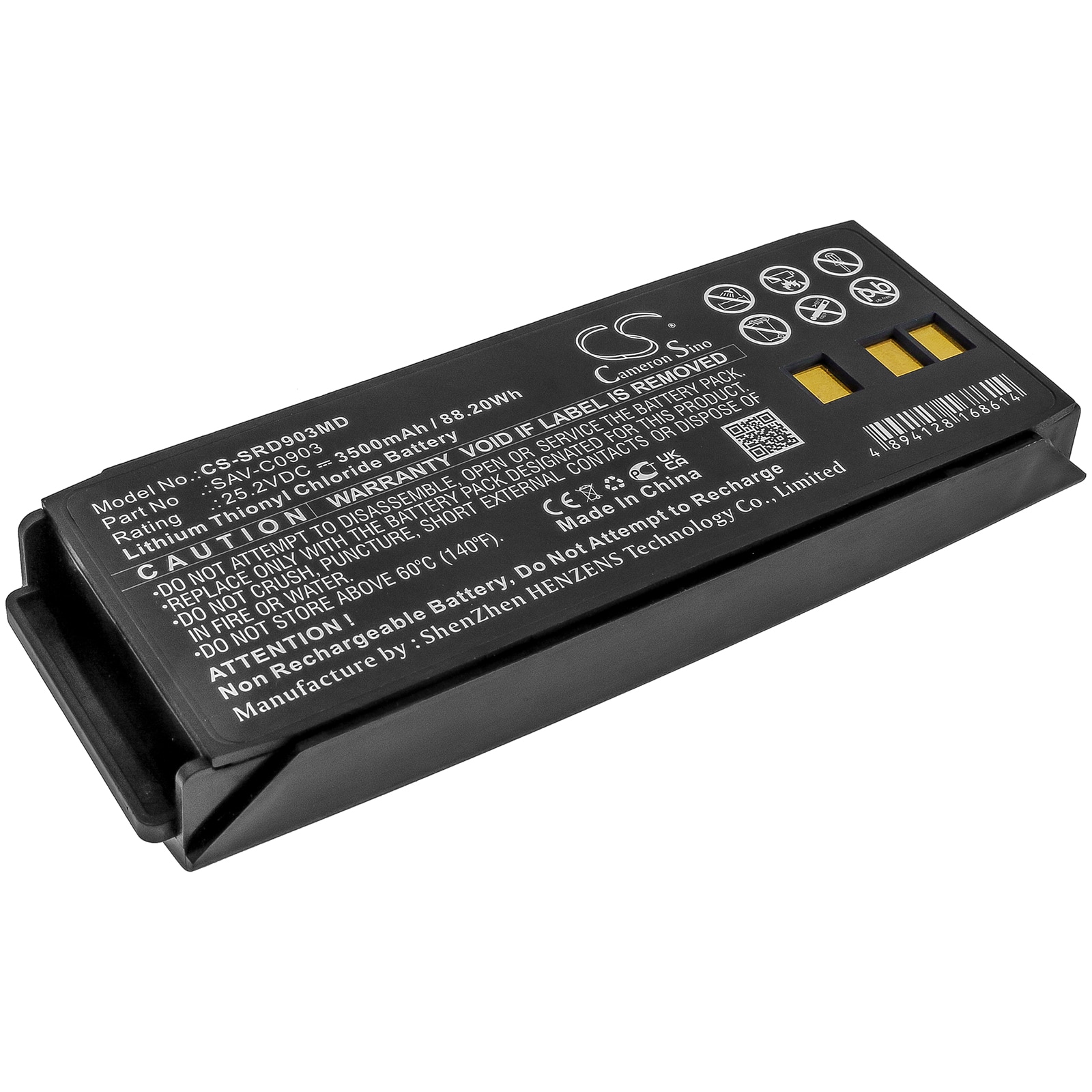 Batteri til Medical til SaverOne D, P, automatisk osv.