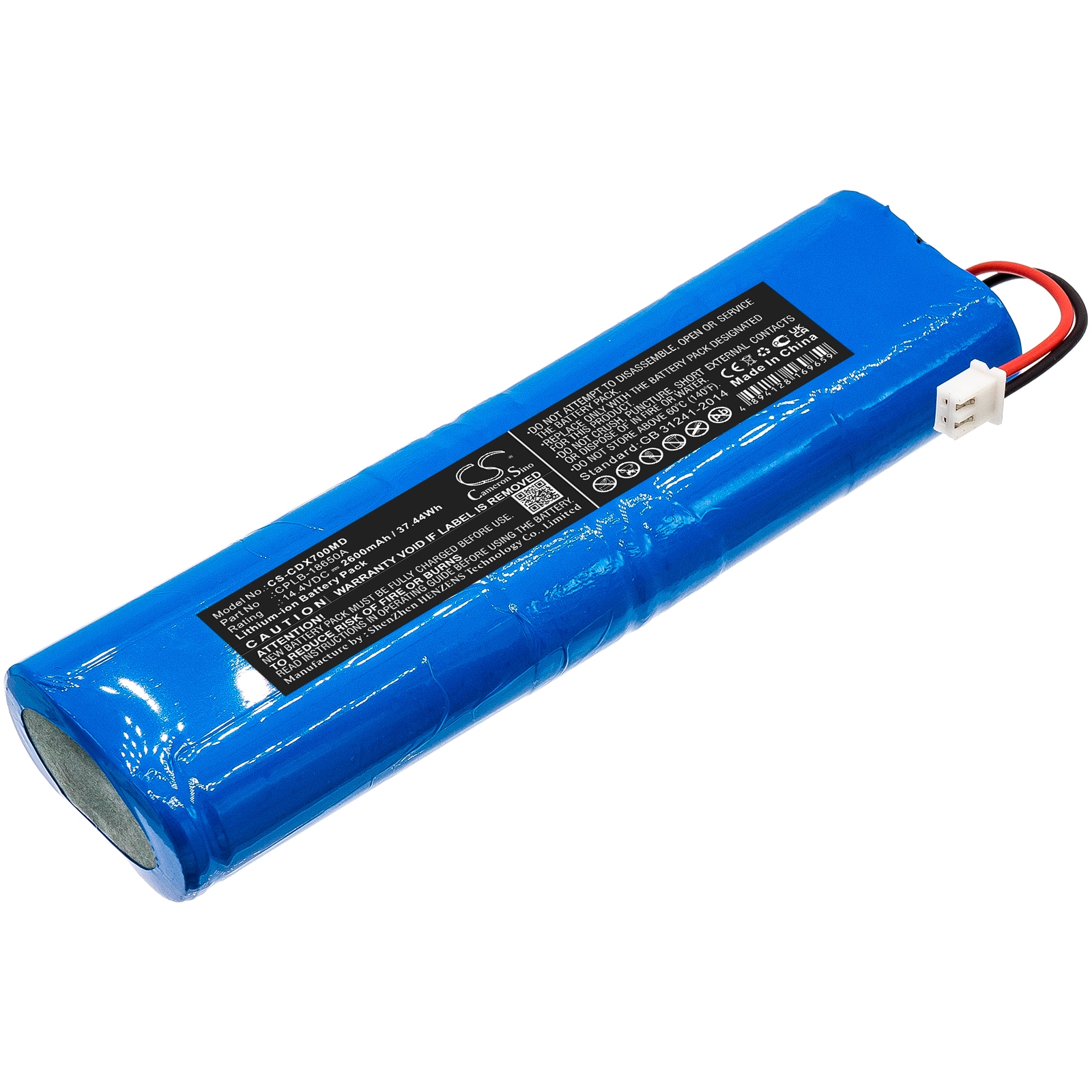Medicinsk batteri til Creative DELUXE-70, Deluxe 70, Deluxe 100