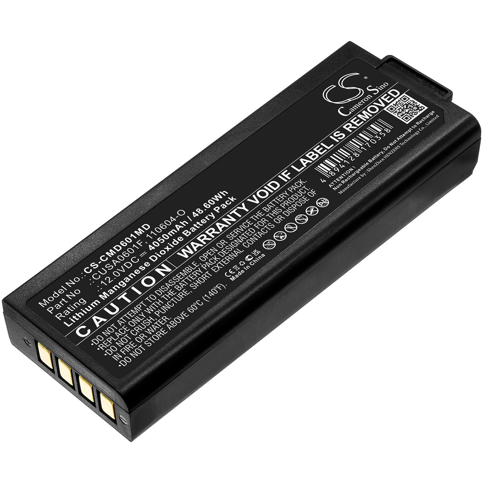 Batteri til Medical til CU Medical iPAD SAVER NF1200, iPAD SAVER NF1201 og andre.