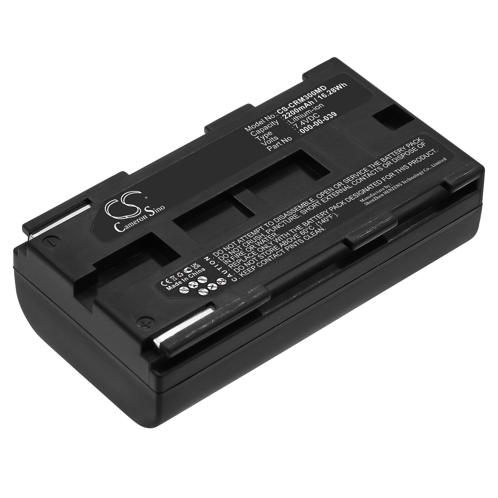 Batteri til medicinsk brug til Cortex Metamax 3B