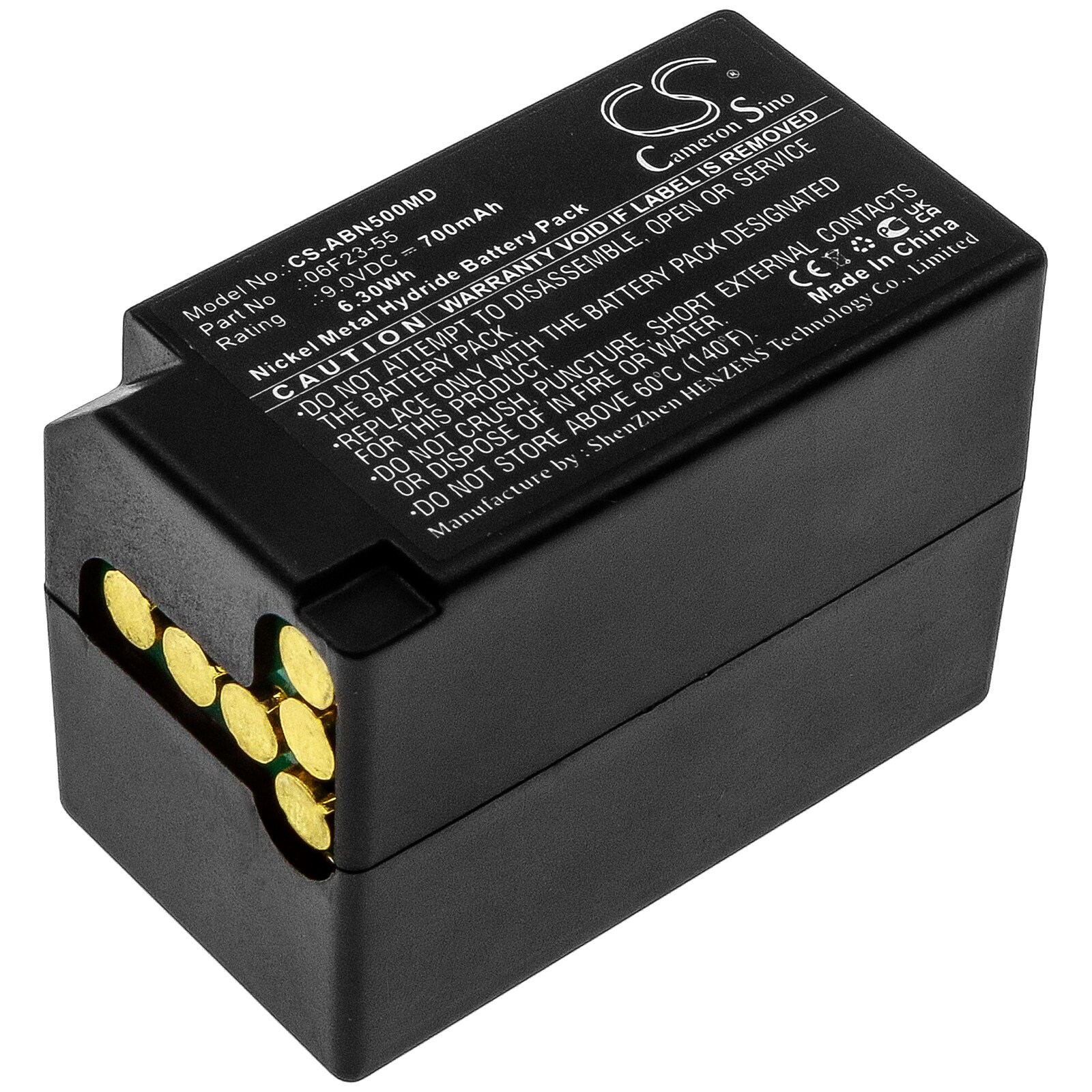 Batteri til medicinsk brug til Abbott i-STAT 1, i-STAT 300-G, AN-500