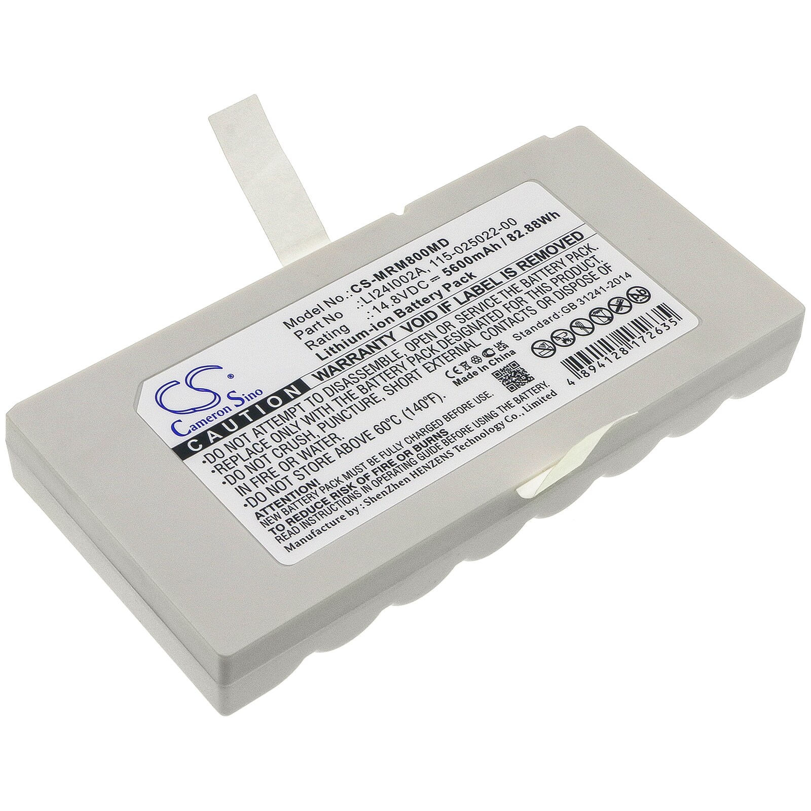 Batteri til medicinsk udstyr til Mindray ultralydsmaskine M9, M9, M8 osv.