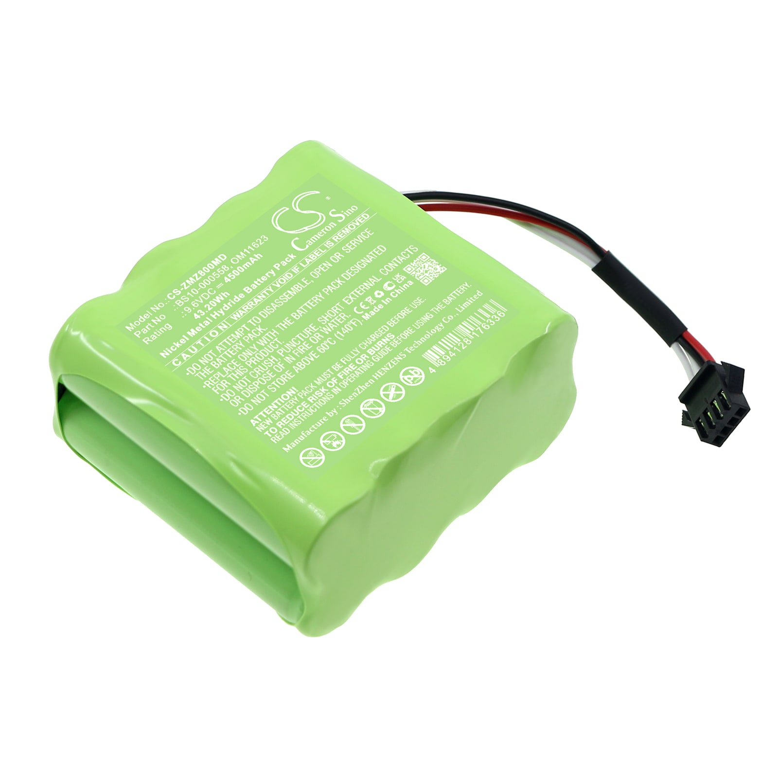 Medicinsk batteri til Zyno Medical Z-800-infusionspumpe