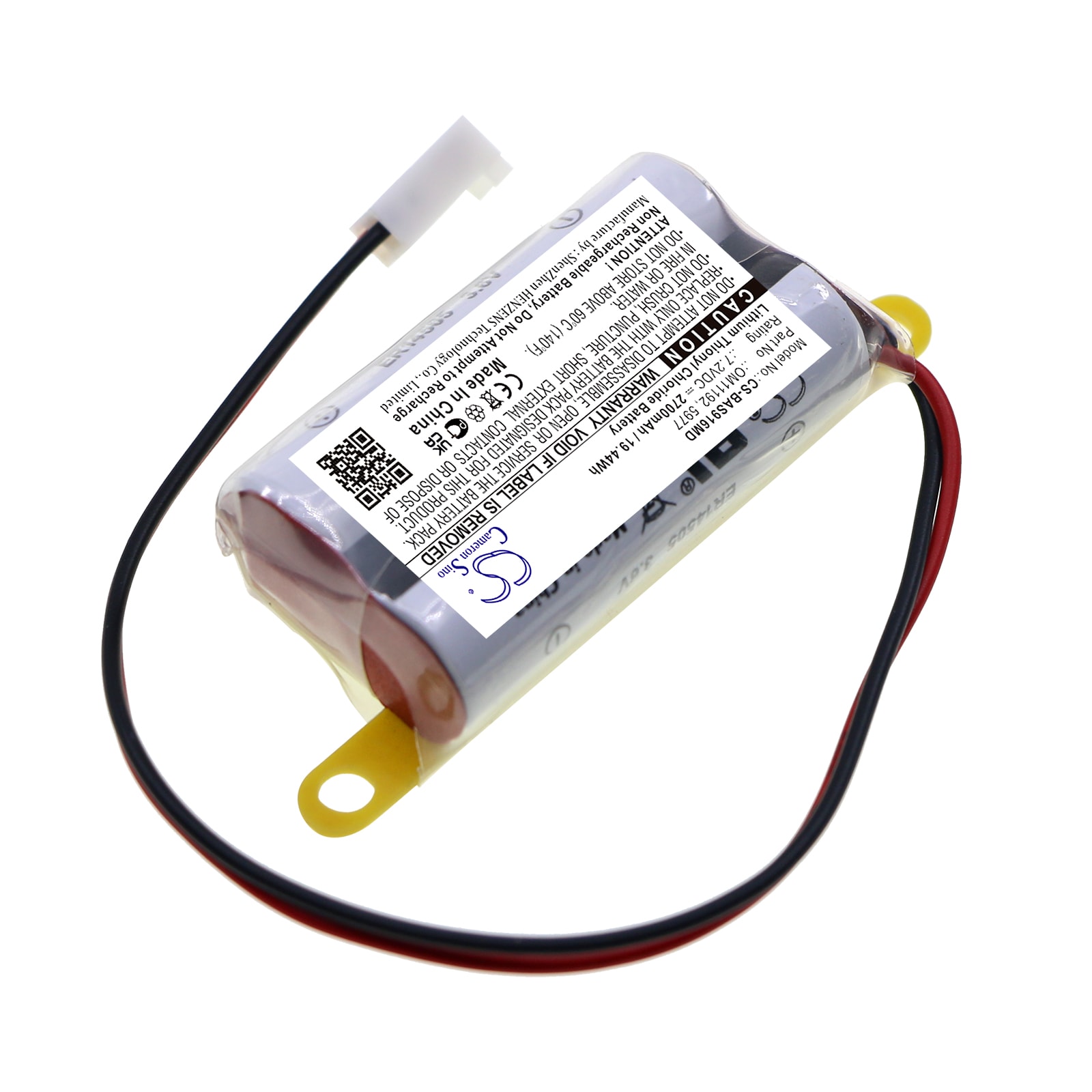 Batteri til medicinsk til Baxter Healthcare Colleague Infusion Pump Memory, 2M91617